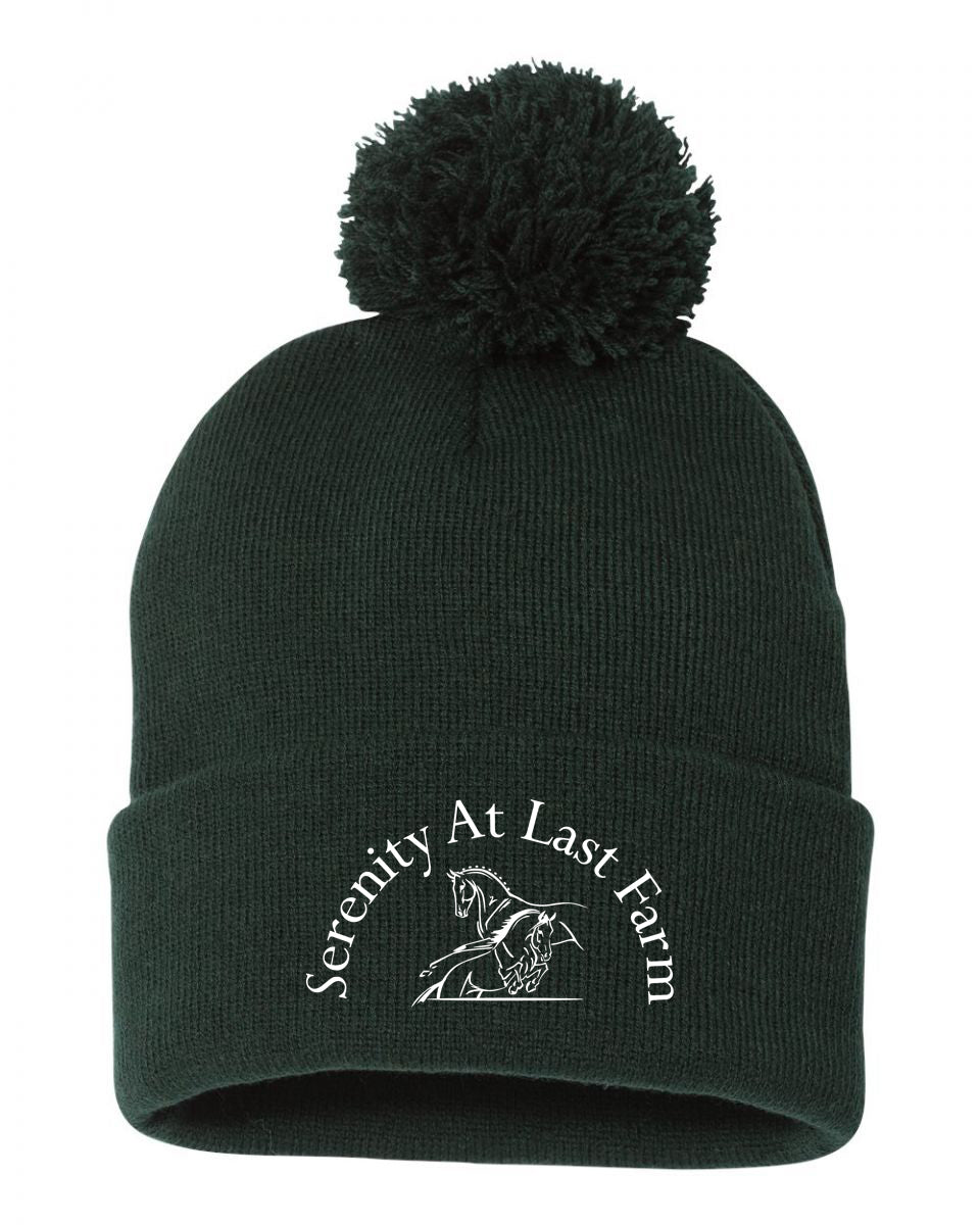 Serenity At Last Farm - Winter Hat with Pom