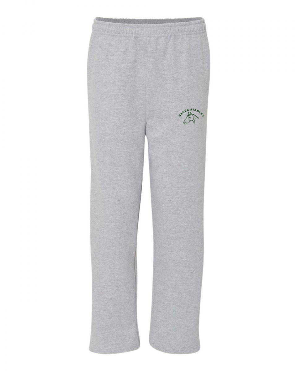 Baker Stables- Gildan- Open Bottom Sweatpant