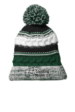 Load image into Gallery viewer, CSLLC-  Sport Tek- Chunky Knit Beanie with Pom
