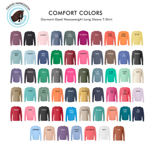 Ghost- Comfort Colors- Long Sleeve