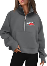 Load image into Gallery viewer, Waredaca PCRC - Cropped Quarter Zip Sweatshirt
