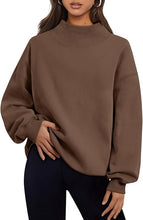 Load image into Gallery viewer, Smax Snax - GIDC- Oversized Turtleneck Pullover

