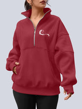 Load image into Gallery viewer, Ashley Trier Eventing- GIDC- Oversized Quarter Zip Sweatshirt
