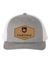 Load image into Gallery viewer, Fairy Tale Farms- Richardson- Leather Patch- Trucker Hat
