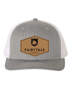 Fairy Tale Farms- Richardson- Leather Patch- Trucker Hat
