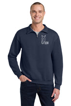 Load image into Gallery viewer, HHM - Jerzees- 1/4 Zip Sweatshirt
