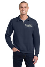 Load image into Gallery viewer, Woodbe Farm - Jerzees- 1/4 Zip Sweatshirt
