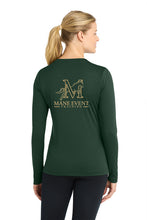 Load image into Gallery viewer, Mane Event Training- Sport Tek- Women's Long Sleeve PosiCharge® Competitor™ V-Neck Tee
