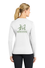 Load image into Gallery viewer, Mane Event Training- Sport Tek- Women's Long Sleeve PosiCharge® Competitor™ V-Neck Tee

