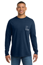 Load image into Gallery viewer, HHM - Comfort Colors-Pocket Long Sleeve
