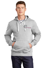 Load image into Gallery viewer, Cloverfield SH- Sport Tek- Lace Up Pullover Hooded Sweatshirt
