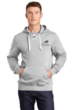 Load image into Gallery viewer, Anna Loschiavo Eventing- Sport Tek- Lace Up Pullover Hooded Sweatshirt
