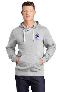 Simmons Sporthorses - Sport Tek- Lace Up Pullover Hooded Sweatshirt