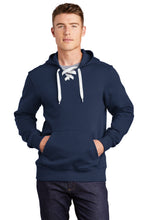 Load image into Gallery viewer, Working Eq of NC- Sport Tek- Lace Up Pullover Hooded Sweatshirt
