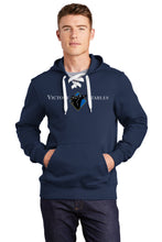 Load image into Gallery viewer, Victory Stables - Sport Tek- Lace Up Pullover Hooded Sweatshirt

