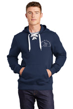 Load image into Gallery viewer, Serenity At Last Farm - Sport Tek- Lace Up Pullover Hooded Sweatshirt
