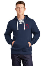 Load image into Gallery viewer, Belgian WB NA - Sport Tek- Lace Up Pullover Hooded Sweatshirt
