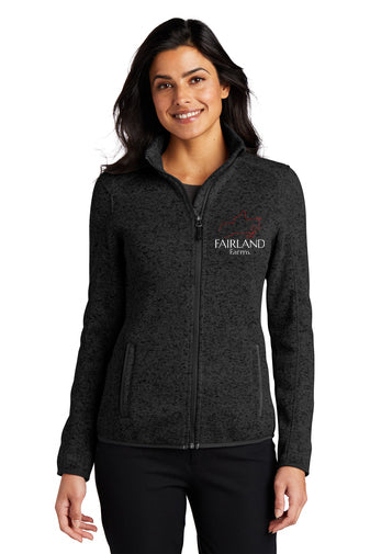 Fairland Farms- Port Authority- Sweater Fleece Jacket