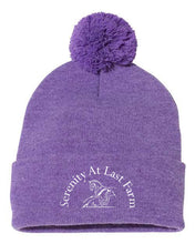 Load image into Gallery viewer, Serenity At Last Farm - Winter Hat with Pom
