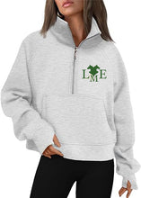 Load image into Gallery viewer, Livvmore Equestrian - Cropped Quarter Zip Sweatshirt
