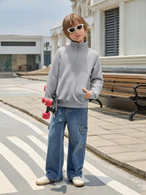 Load image into Gallery viewer, JTE - GIDC- YOUTH- Quilted Quarter Zip
