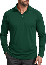 Load image into Gallery viewer, Huntington Farm- GIDC- Mens Long Sleeve 1/4 Zip Sun Shirt
