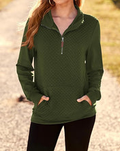 Load image into Gallery viewer, Foothills RC - GIDC- Ladies Quilted 1/4 Zip Sweatshirt
