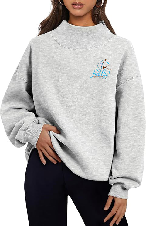Firefly Equestrian LLC- GIDC- Oversized Turtleneck Pullover