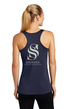 Load image into Gallery viewer, Simmons Sporthorses- Sport Tek- Racerback Tank
