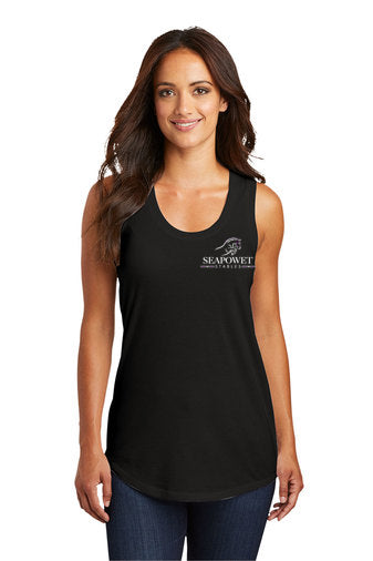Seapowet Stables- District- Triblend Racerback Tank