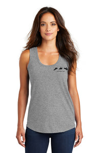 Mae Creek Farm- District- Triblend Racerback Tank