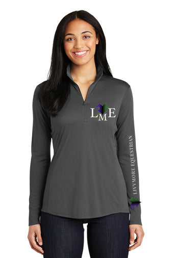 Livvmore Equestrian- Sport Tek Lightweight Quarter-Zip