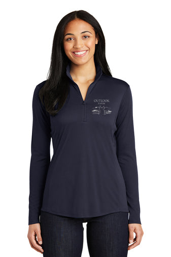 Outlook Farm - Sport Tek Lightweight Quarter-Zip