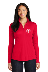 *C* Livvmore Equestrian- Sport Tek Lightweight Quarter-Zip