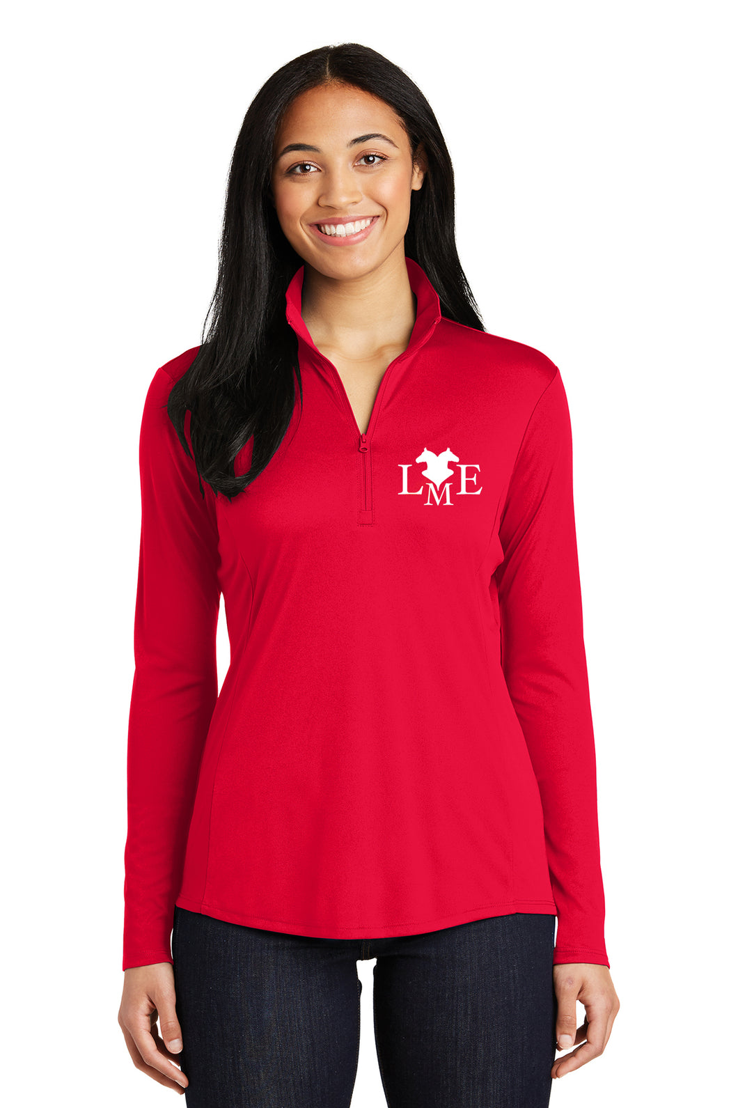 *C* Livvmore Equestrian- Sport Tek Lightweight Quarter-Zip
