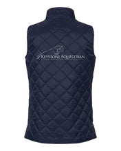 Load image into Gallery viewer, Keystone Eq- Weatherproof - Women&#39;s Vintage Diamond Quilted Vest
