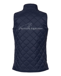 Keystone Eq- Weatherproof - Women's Vintage Diamond Quilted Vest