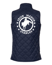 Load image into Gallery viewer, Irish Manor Stables - Weatherproof - Women&#39;s Vintage Diamond Quilted Vest
