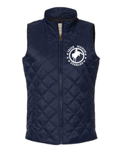 Load image into Gallery viewer, Irish Manor Stables - Weatherproof - Women&#39;s Vintage Diamond Quilted Vest
