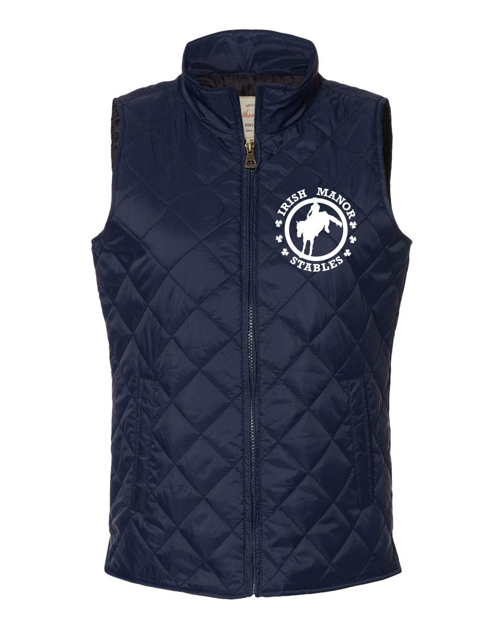 Irish Manor Stables - Weatherproof - Women's Vintage Diamond Quilted Vest