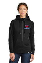 Load image into Gallery viewer, The British Touch LLC- New Era-  Ladies French Terry Full-Zip Hoodie
