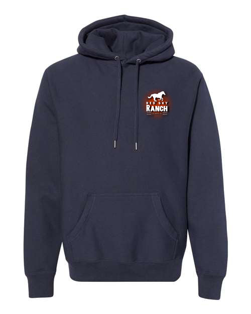 Red Sky Ranch- Heavyweight Cross-Grain Hooded Sweatshirt