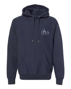 JHA Riding Academy- Heavyweight Cross-Grain Hooded Sweatshirt