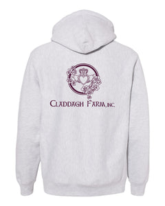 Claddagh Farm INC- Heavyweight Cross-Grain Hooded Sweatshirt