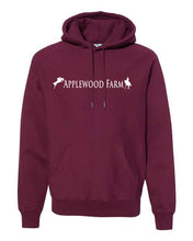 Load image into Gallery viewer, Applewood Farm- Heavyweight Cross-Grain Hooded Sweatshirt
