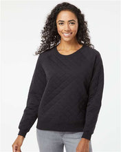 Load image into Gallery viewer, Red Sky Ranch- OUTLINE LOGO- Boxercraft- Quilted Women Pullover
