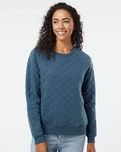 Red Sky Ranch- OUTLINE LOGO- Boxercraft- Quilted Women Pullover