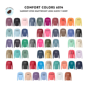 Elk Lake - Comfort Colors-Long Sleeve