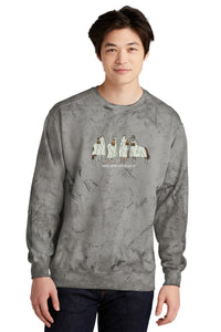 Ghost- Comfort Colors- Smoke Marble Crewneck Sweatshirt