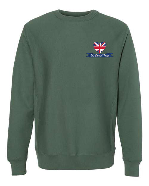 The British Touch LLC- Heavyweight Cross-Grain Crewneck Sweatshirt